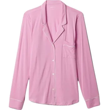 Dámské pyžamo Dámské pyžamo GAP PIPING XS Růžová, Bílá