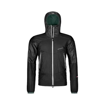 Ortovox Westalpen Swisswool Jacket M black raven S; Černá bunda + DÁREK DLE VÝBĚRU!