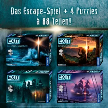 KOSMOS EXIT - The Game + Puzzle - The Pirates Gold, společenská hra