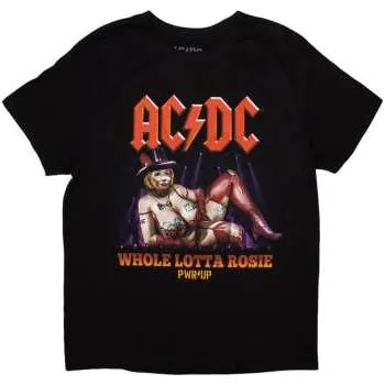 Pánské tričko AC/DC: Ac/dc Unisex T-shirt: Whole Lotta Germany Pwr-up Eu Tour '24 (back Print & Ex-tour) (medium) M