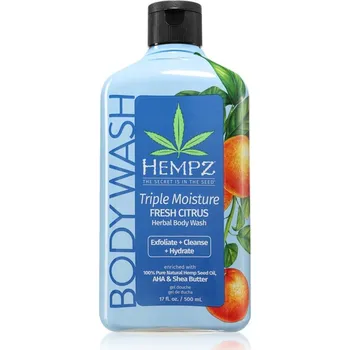 Sprchový gel HEMPZ Triple Moisture sprchový gel na tělo 500 ml