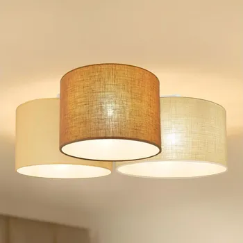 Brilagi - Stropní svítidlo SPIDER 3xE27/15W/230V béžová/krémová