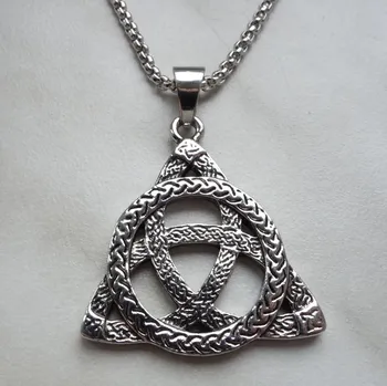 Růženec Woodrow Náhrdelník Vikingský * Triquetra * Keltský uzel * ochranný * amulet
