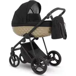 CAMARELO kombinovaný kočárek Azzu 07 černá, zlatá