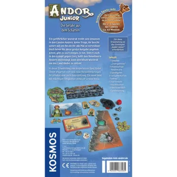 Andor Junior - The Danger from the Shadow, desková hra