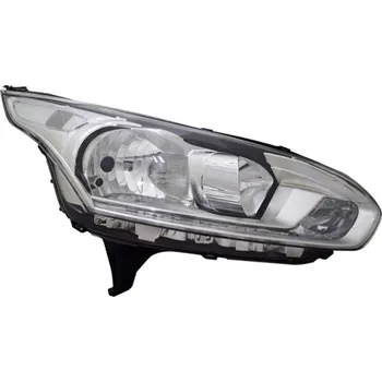 Přední světlomet Pravé přední světlo s denním svícením Ford Transit Connect V408 15-18 STŘÍBRNÉ