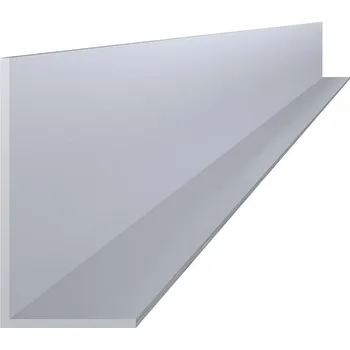 Plot L profil, přírodní hliník bez povrchové úpravy - 40 x 20 x 2 mm, délka 6 m, materiál EN AW-6060 T66, cena za kus