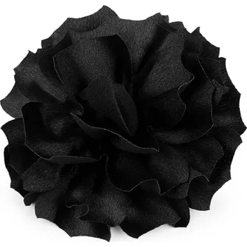 Brož Brož / ozdoba do vlasů saténový květ Ø11 cm