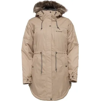 Dámská bunda Dámská parka Columbia SUTTLE MOUNTAIN MID S Černá, Stříbrná