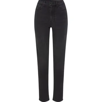 Dámské džíny esmara® Dámské termo džíny "Straight Fit" (44, tmavě šedá)