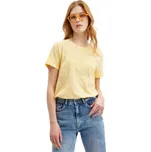 Dámské tričko GAP LOGO CLASSIC XXS Žlutá