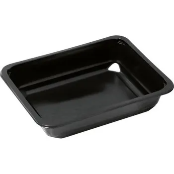 Jednorázové nádobí Zatavovací miska 227x178x50 1-dílná černá (500ks)