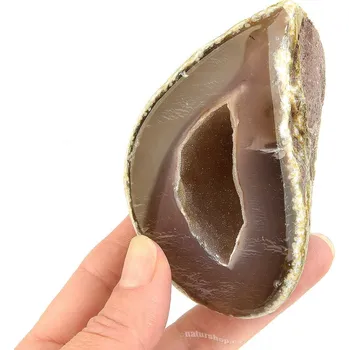 Přírodní kámen Achátová geoda přírodní (Brazílie) 214g