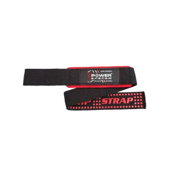 Power System Trhačky XTR Grip Straps černo červená Barva: černá-červená