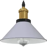 vidaXL Závěsné svítidlo nastavitelnou výškou šedá lesklá E27 Ø 22 cm