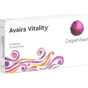 Kontaktní čočky Měsíční kontaktní čočky Avaira Vitality (6 čoček) Avaira
