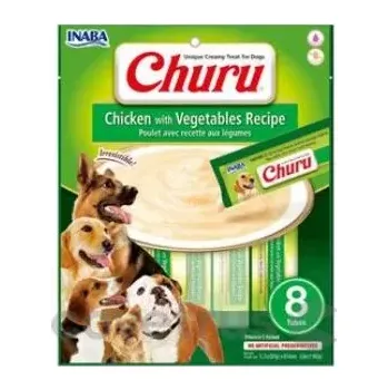 Krmivo pro psa Churu Dog Chicken with Vegetables 8x20g AKCE ( expedice za 48 hodin)