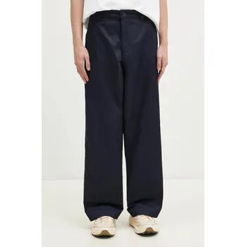 Pánské kalhoty Kalhoty Champion Straight Hem Pants, M, námořnická modř, 59X