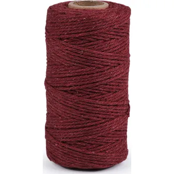 Příze Bavlněná příze macrame / háčkovací, rozčesávací