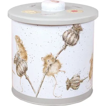 Dóza na potraviny Wrendale Designs Plechová dóza na sušenky Wrendale Designs "Country Mice" - Myšky