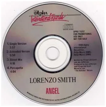 Zahraniční hudba CD Lorenzo Smith: Angel 2013