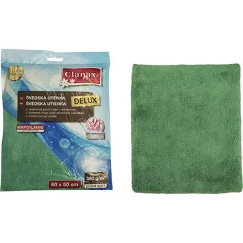 Utěrka Švédská utěrka DELUX 60x50cm 380g zelená