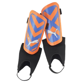 Fotbalový chránič Puma ULTRA Light Ankle modrá/oranžová UK L
