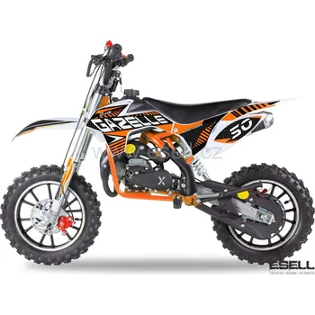 malá motorka Krosová motorka Gazela 10" oranžová