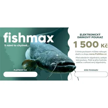 Dárkový potravinový koš FISHMAX - Elektronický dárkový poukaz v hodnotě 1 500 Kč