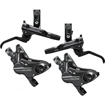 Komponent pro jízdní kolo brzda Shimano Deore BR-M6120 přední+zadní 95/180cm polymer