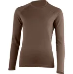 Lasting LENA dámská merino mikina, hnědá S