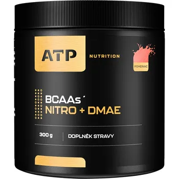 Aminokyselina ATP Nutrition BCAAs Nitro + DMAE 300 g Příchuť: pomeranč