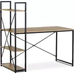Stůl psací s regálem GD-520 OAK - SLEVA 3% s kodem radost25