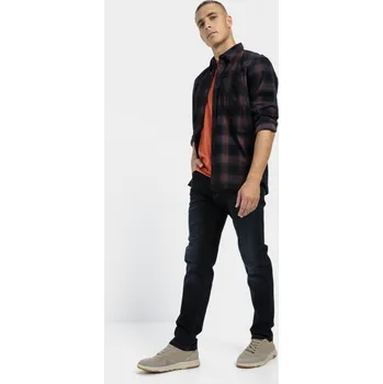 Pánské džíny DŽÍNY CAMEL ACTIVE DENIM-REGULAR FIT NIGHT BLUE CHECK
