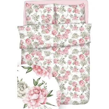 Povlečení Povlečení krepové Serena TiaHome 1x Polštář 90x70cm, 1x Přikrývka 140x200cm