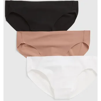 Kalhotky GAP Kalhotky no-show bikini, 3ks - Dámské GAP bílá 1667275