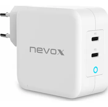 Nevox 100W DUAL USB-C Power Delivery, nabíječka