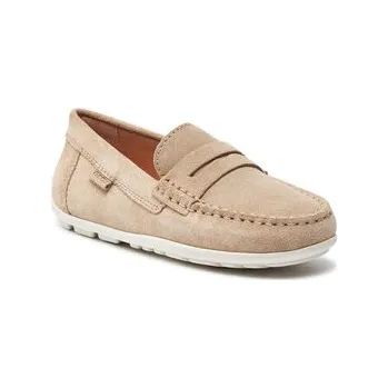 Dámská obuv Mokasíny Geox J New Fast Boy J826CA 00022 C5014 S Béžová 33
