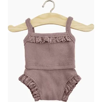 Doplněk pro panenku Minikane Fialové spodní prádlo s kraječkou