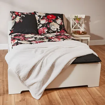 Dámské pantofle 3Pagen Oboustranná deka béžová 135x200 cm