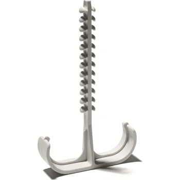 kabelová chránička SCHNABL Příchytka USD 25-32/55 flexibilní pro trubky 25-32mm, kolík 55mm, dvojitá SN-USD 25-32/55