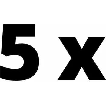 Masážní přístroj Schaumstofffilter 2351135, 10Liter, 5 Stück