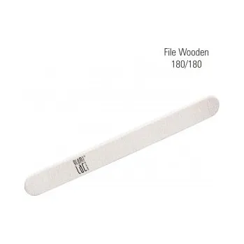 GlamLac Pilník na nehty - dřevěný 180/180