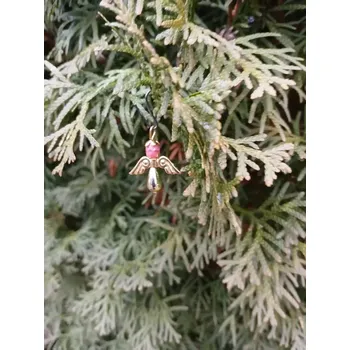 Vánoční dekorace andílek zlatý - malý III.