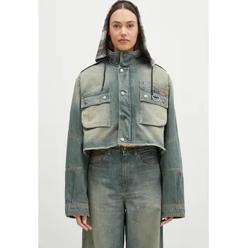 Dámská casual bunda Bunda Martine Rose Cut Denim Jacket, S, modrá, 55X