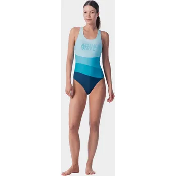 Dámské plavky Dámské plavky aquawave Salava Wmns blue wave print velikost: M