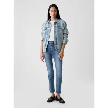Dámské džíny GAP Džíny high rise cigarette jeans with secret smoothing pockets with W - Dámské GAP modrá 1588067
