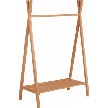 Dětská skříň Dřevěný dětský věšák Kave Home Maralis 148 x 99 cm