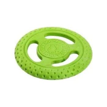 Hračka pro psa Hračka pes FRISBEE MAXI plovací z TPR pěny, zelená KW