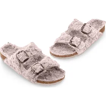 Dámská zdravotní obuv FORcare chlupatá zdravotní obuv 223047 béžová Velikost: 37